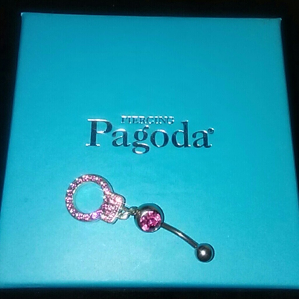 Piercing pagoda belly ring